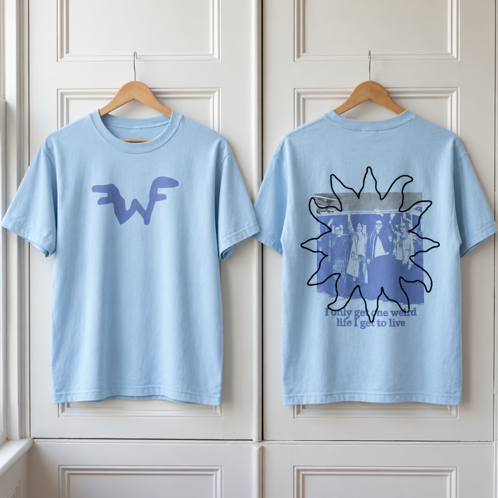 Weezer I Only Get One Weird Life I Get To Live Sun Tour 2026 T-Shirt